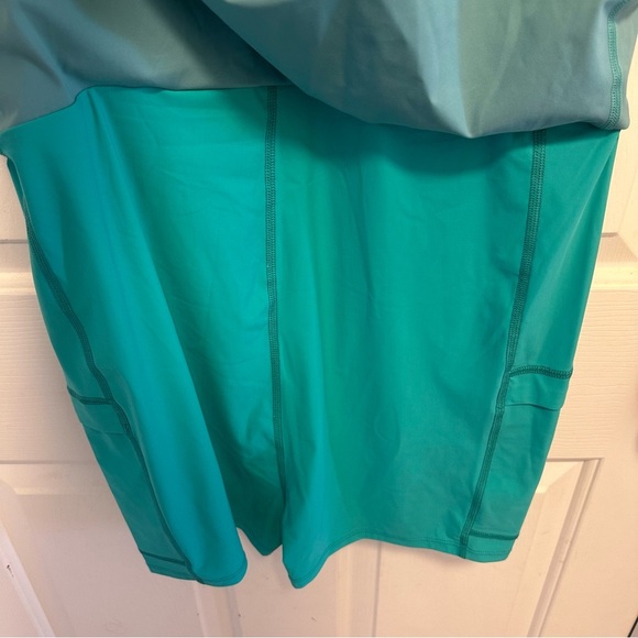 Outdoor Voices The Volley Racerback Dress Sea Green Size XL - Picture 8 of 8